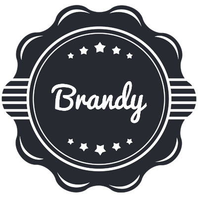 Brandy badge logo
