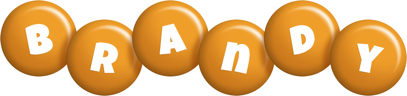 Brandy candy-orange logo