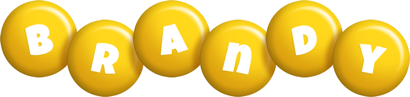Brandy candy-yellow logo
