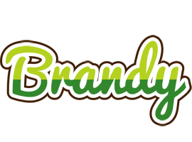 Brandy golfing logo