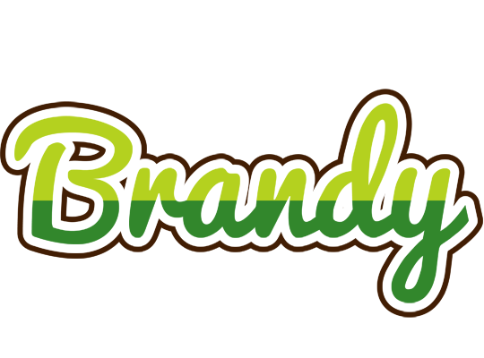 Brandy golfing logo