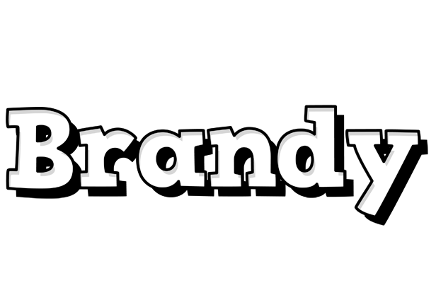 Brandy snowing logo