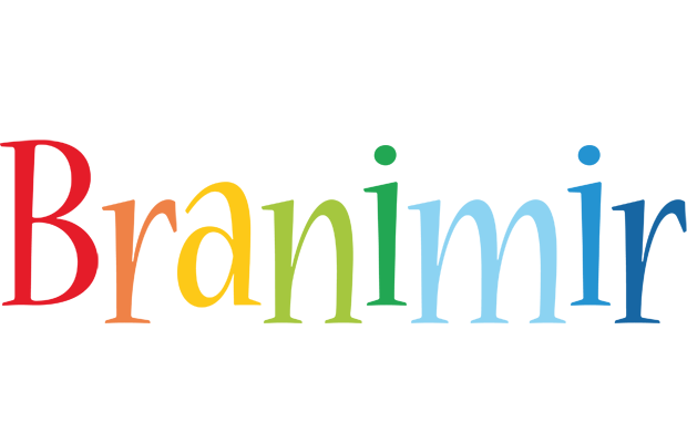 Branimir birthday logo