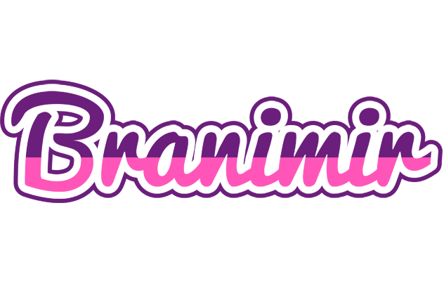 Branimir cheerful logo