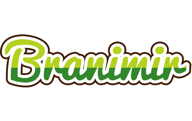 Branimir golfing logo