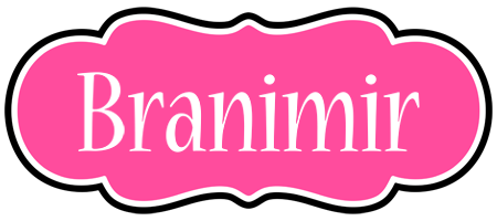 Branimir invitation logo