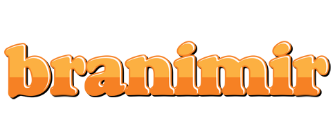 Branimir orange logo