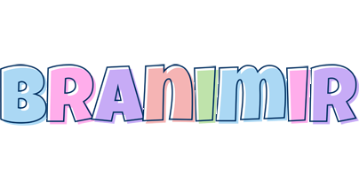 Branimir pastel logo