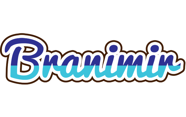 Branimir raining logo