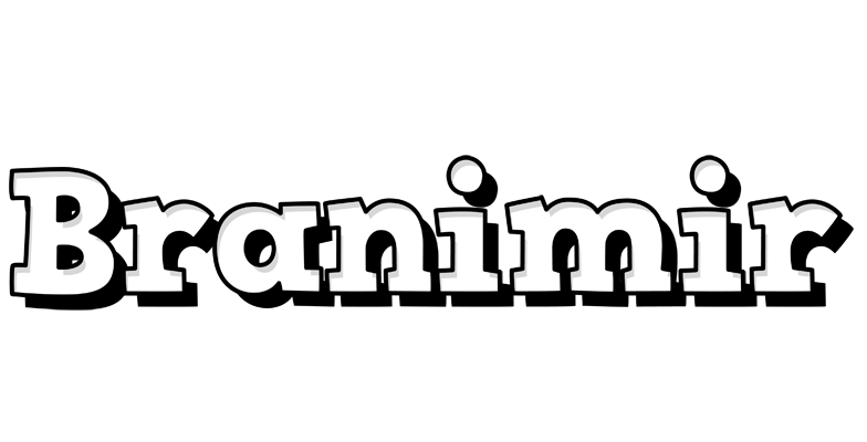 Branimir snowing logo