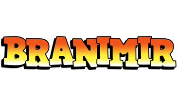 Branimir sunset logo