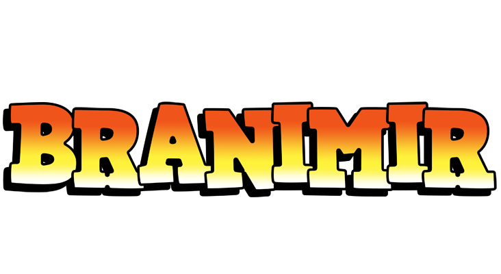 Branimir sunset logo