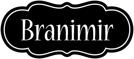 Branimir welcome logo