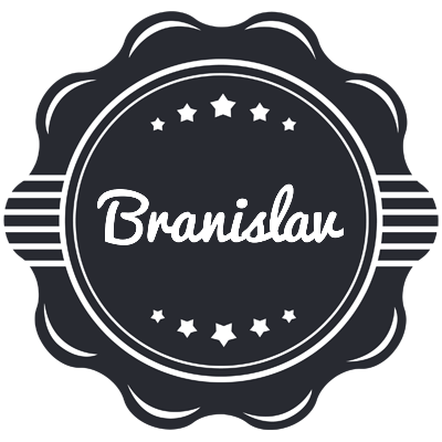 Branislav badge logo