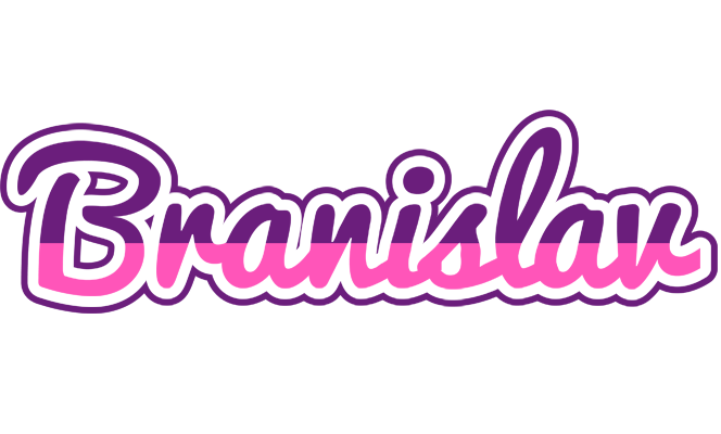Branislav cheerful logo