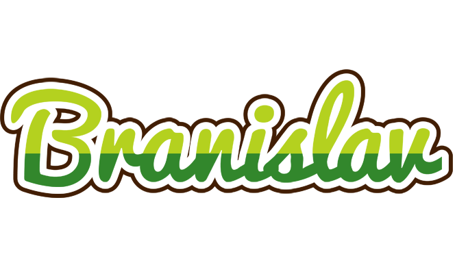 Branislav golfing logo