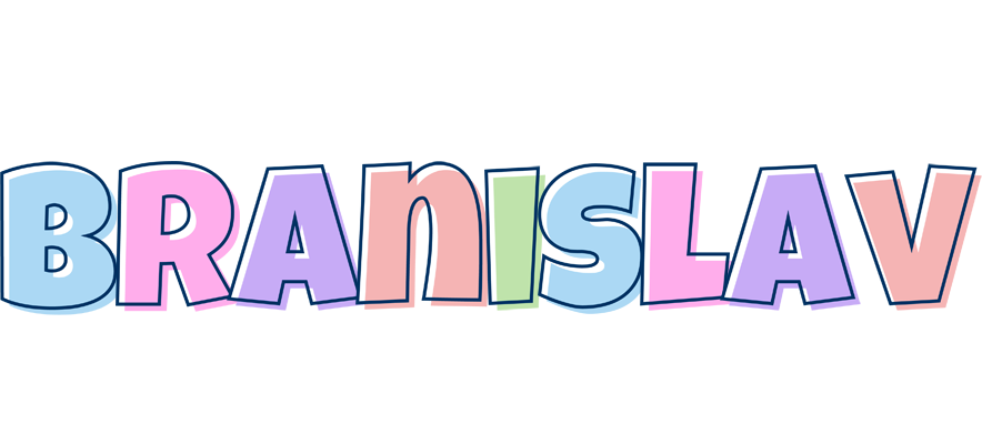 Branislav pastel logo