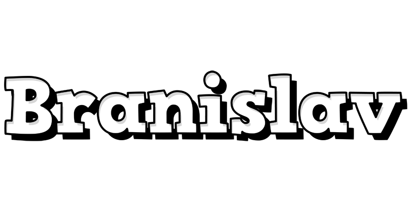 Branislav snowing logo