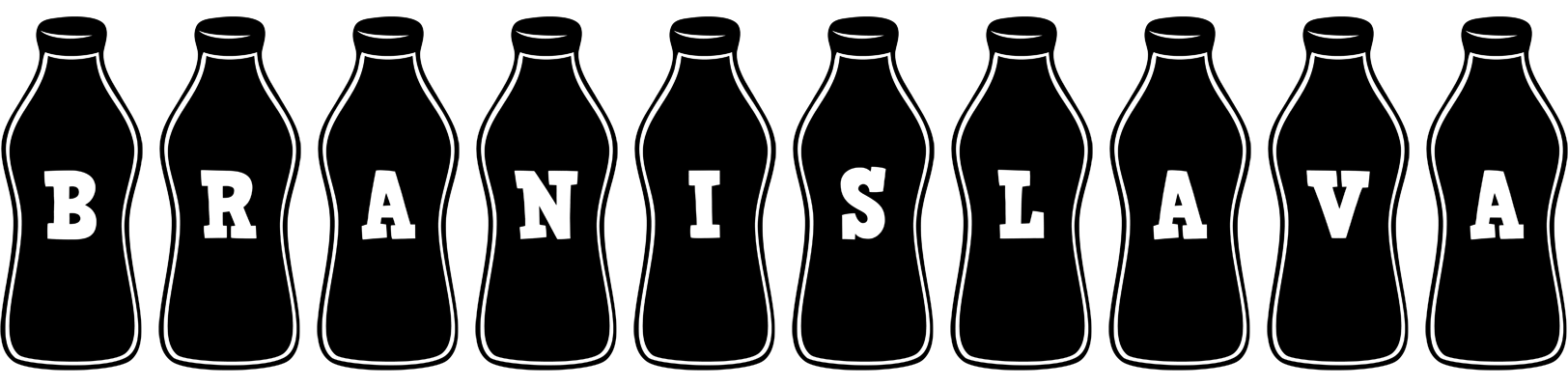 Branislava bottle logo