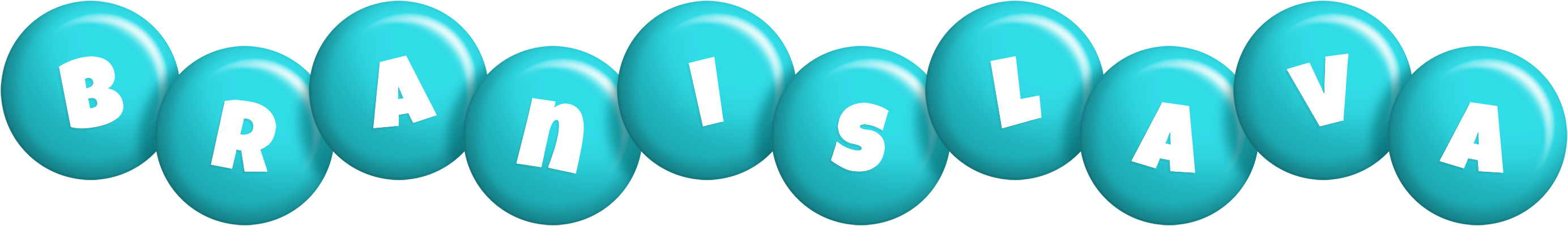 Branislava candy-azur logo