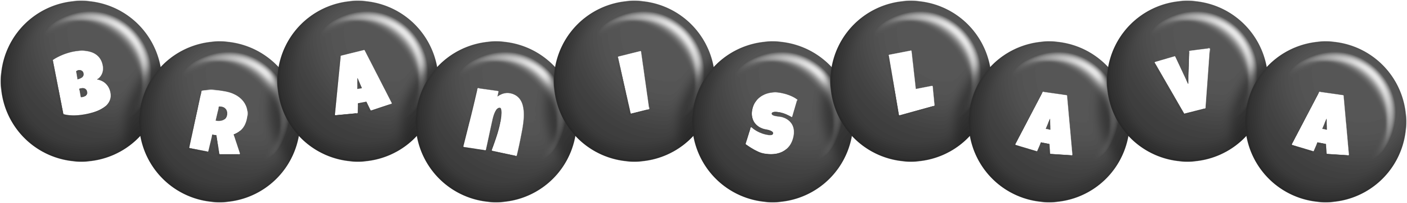 Branislava candy-black logo