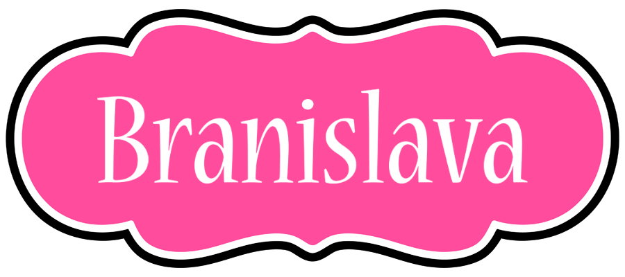 Branislava invitation logo