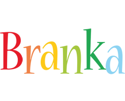 Branka birthday logo