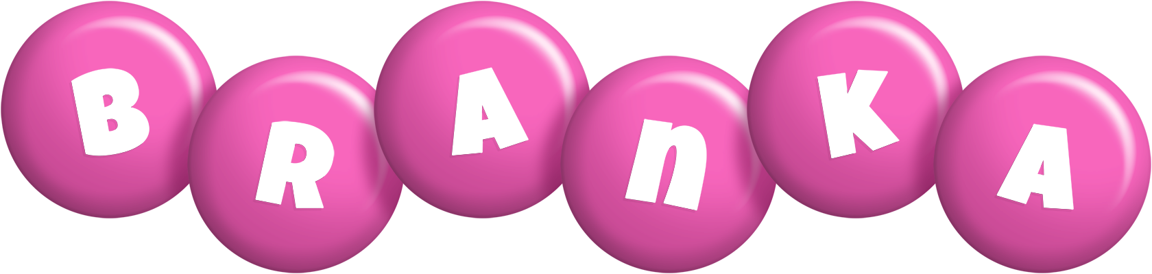 Branka candy-pink logo