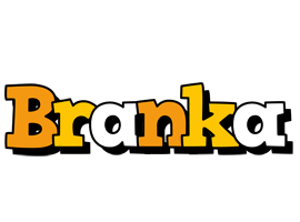 Branka cartoon logo