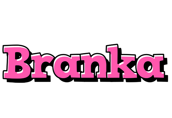 Branka girlish logo