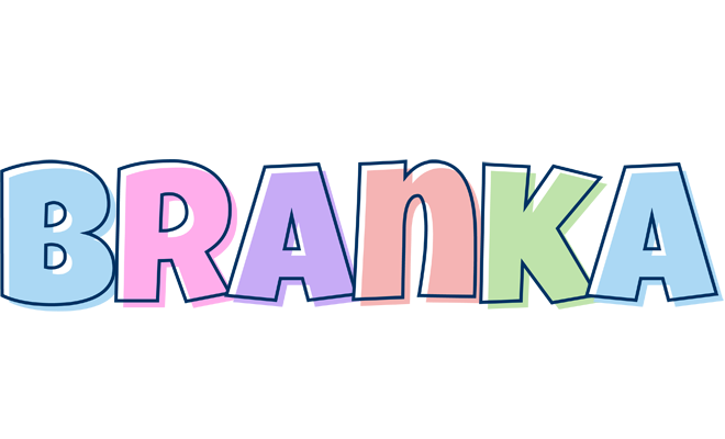 Branka pastel logo