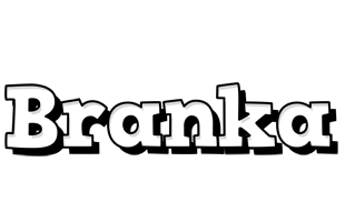 Branka snowing logo