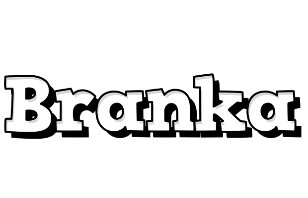Branka snowing logo