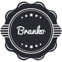 Branko badge logo