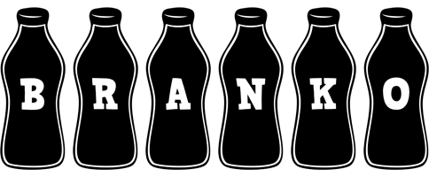 Branko bottle logo