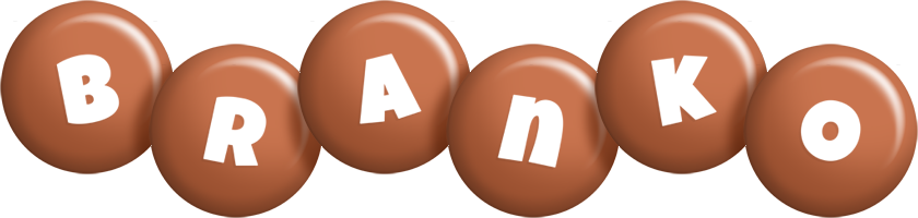 Branko candy-brown logo