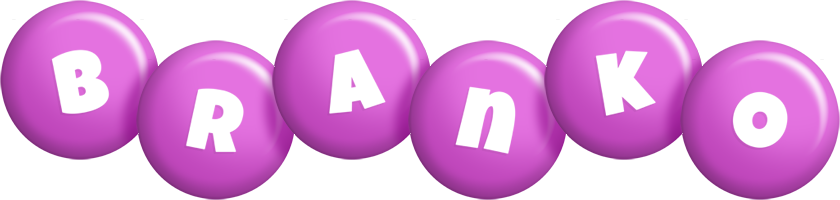 Branko candy-purple logo