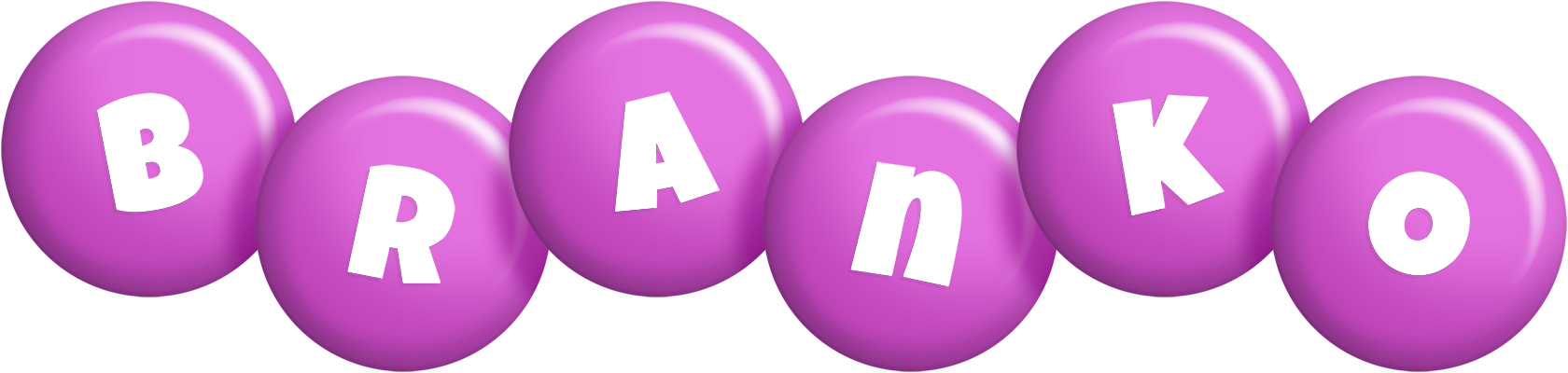 Branko candy-purple logo