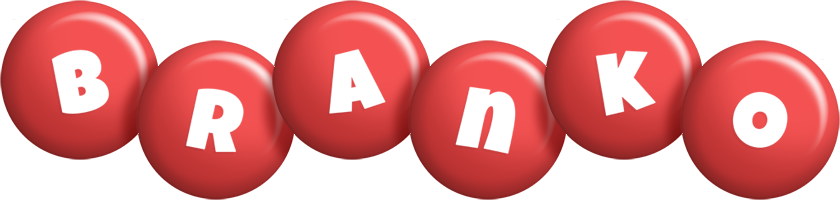 Branko candy-red logo