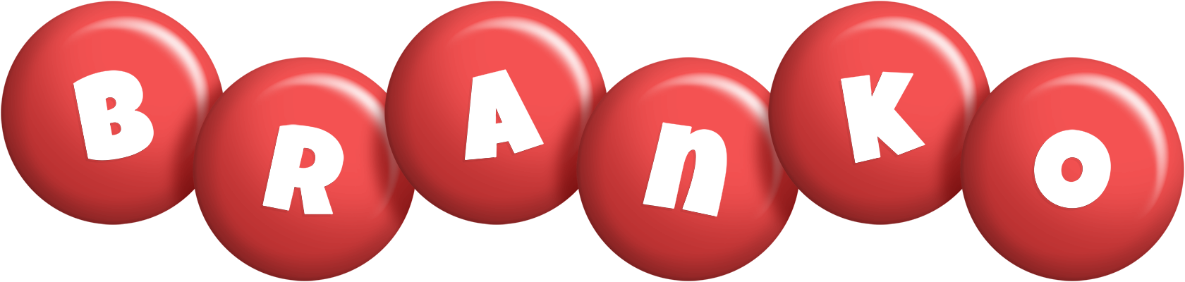 Branko candy-red logo