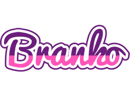 Branko cheerful logo