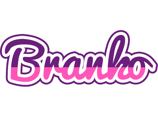Branko cheerful logo