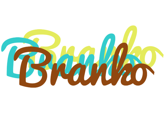 Branko cupcake logo