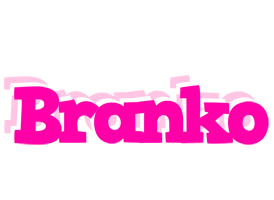 Branko dancing logo