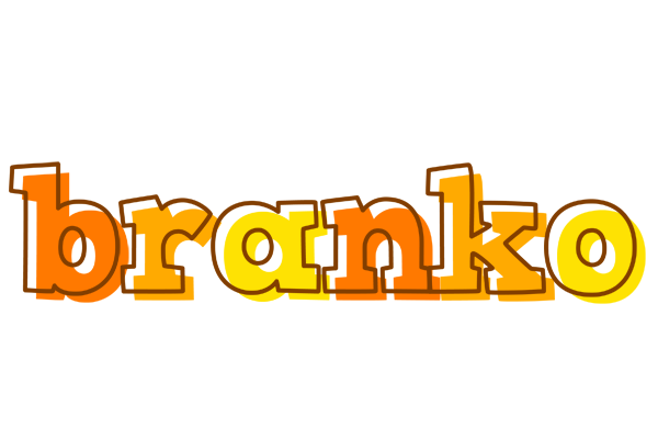 Branko desert logo