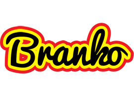 Branko flaming logo