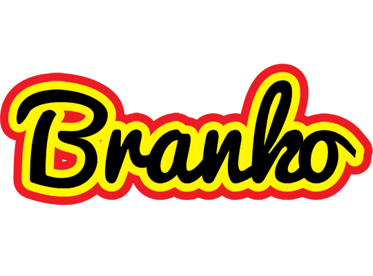 Branko flaming logo