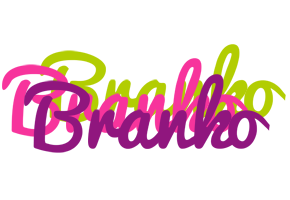 Branko flowers logo