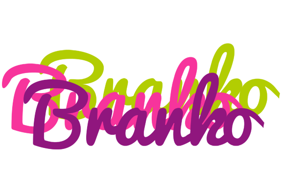 Branko flowers logo