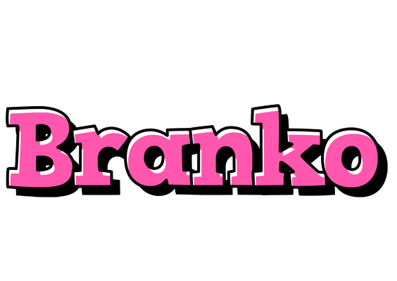 Branko girlish logo